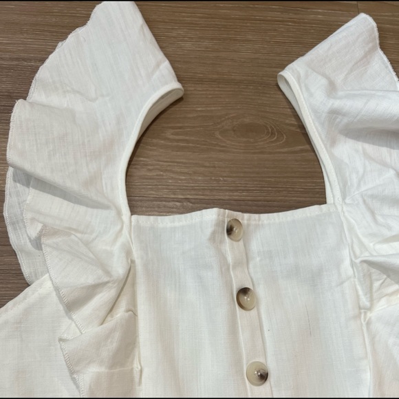 White Summer Dress - Picture 4 of 8